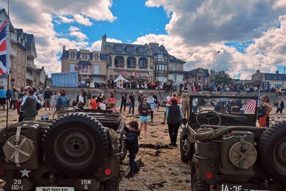 L'Appart' Du Bord De Mer 150M De La Plage Lion-sur-Mer Exterior foto