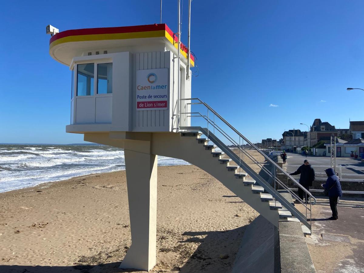L'Appart' Du Bord De Mer 150M De La Plage Lion-sur-Mer Exterior foto